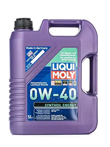 Motoröl 0w40 Liqui Moly 1361 Synthoil Energy 0W-40 5 l