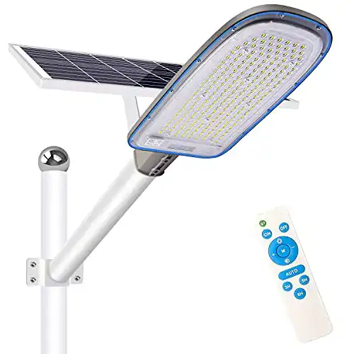 Straßenlampe Kingwei 300W Solar, wasserdicht 202 LEDs