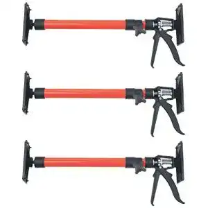 Türspanner 3er Set aus Stahl, Spannweite 50-115 cm, 30 kg