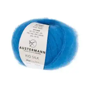 Austermann-Wolle austermann Kid Silk Farbe 45 azur