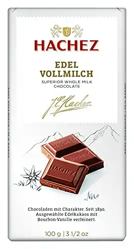 Hachez-Schokolade Hachez Edel Vollmilch, 100 g