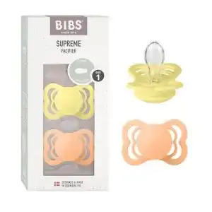 BIBS-Schnuller Bibs Supreme Schnuller 2er-Pack, Silikon