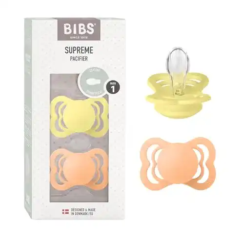 BIBS-Schnuller Bibs Supreme Schnuller 2er-Pack, Silikon