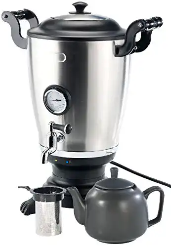 Samowar Rosenstein & Söhne modern: Edelstahl, 2.300 Watt