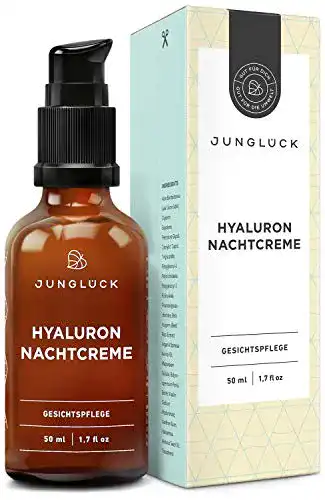 Junglück junglück Nachtcreme mit Hyaluron & Arganöl