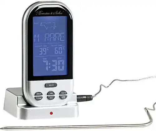 Grillthermometer (Funk) Rosenstein & Söhne Fleischthermometer