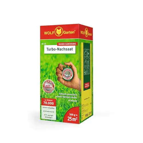 Rasensamen WOLF Garten WOLF-Garten – »Turbo-Nachsaat« LR 25
