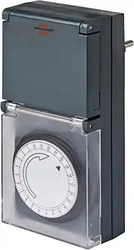 Zeitschaltuhr außen Brennenstuhl Zeitschaltuhr MZ 44, mechanisch