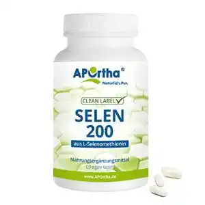 Selen APOrtha ® Kapseln 120 Stück, 200 µg aus L-omethionin