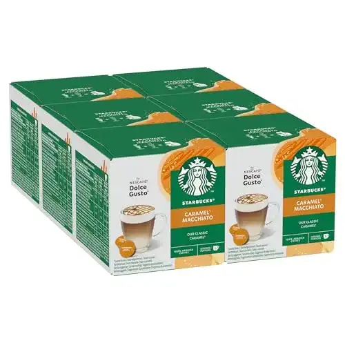 Die beste Starbucks-Kapseln STARBUCKS Caramel Macchiato by Nescafe 2026 Test Bestseller Starbucks-Kapseln STARBUCKS Caramel Macchiato by Nescafe