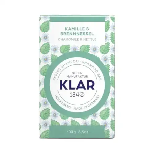 Klar-Seife Klar Seifen festes Shampoo Kamille & Brennessel, 100 g