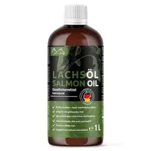 Lachsöl Hunde GreenPet Omega 3 Lachsöl für Hunde & Pferde 1 L