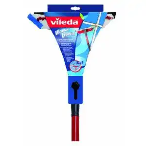 Fensterwischer Vileda Profi mit Stiel, Abzieher und Einwascher