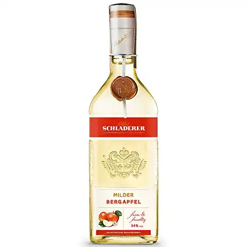 Obstbrand Schladerer Milder Bergapfel, feiner Digestif 0.7l