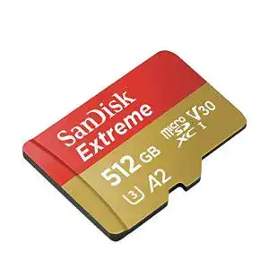 microSD (512 GB) SanDisk Extreme microSDXC UHS-I + Adapter