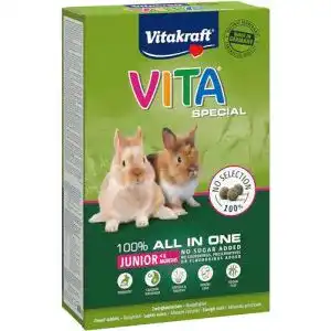 Zwergkaninchenfutter Vitakraft, Vita Special Junior, 1x 600g