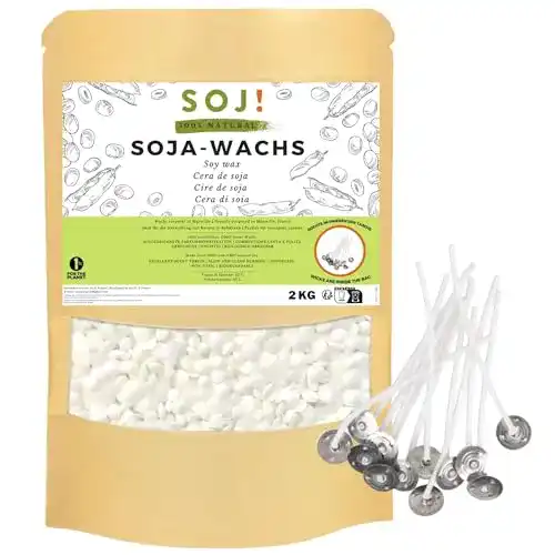 Sojawachs soj! Soj, pflanzlich, ohne Gentechnik, 2 kg, E-BOOK