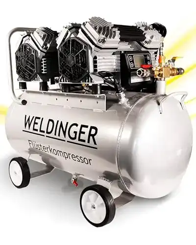Weldinger-Kompressor WELDINGER Flüsterkompressor FK380 Alu