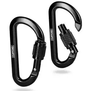 Schraubkarabiner CLIFFORD Mini Karabiner mit 120 Kg Belastbarkeit