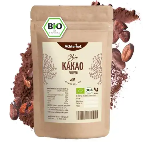 Bio-Kakaopulver vom Achterhof Kakao Pulver Bio 1kg