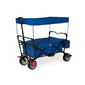 Faltbarer Bollerwagen Pinolino Klappbollerwagen Paxi dlx mit Bremse