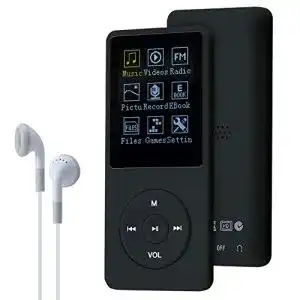 MP3-Player für Kinder COVVY 8GB, Support bis zu 64GB SD