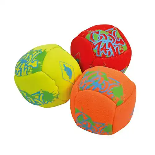 Jonglierbälle Schildkröt Neopren Mini-Fun-Bälle, 3 Mini Bälle