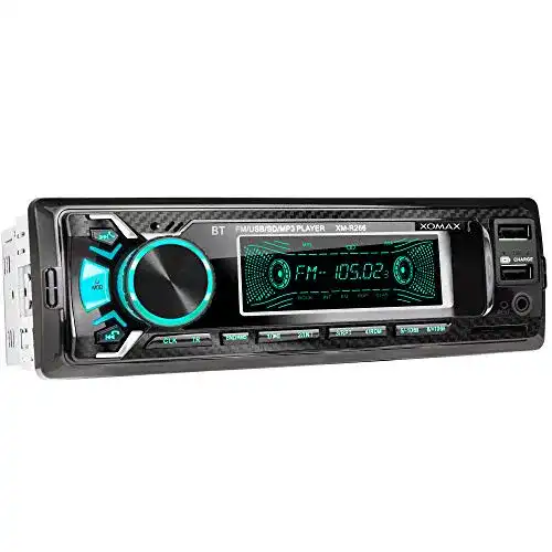 Xomax-Autoradio XOMAX XM-R266 Carbon Optik, 7 LED Farben