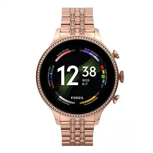 Fossil-Smartwatch Fossil Womens Digital Touchscreen Uhr