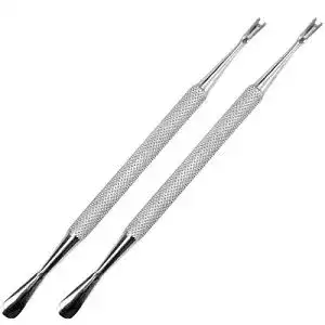 Nagelhautmesser lemgyiamz 2pcs Doppelkopf V-klinge & Pro