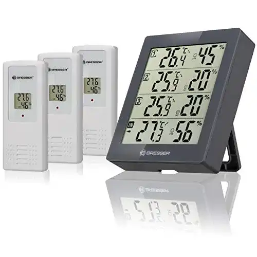 Bresser-Wetterstation Bresser Funk Temeo Hygro Quadro