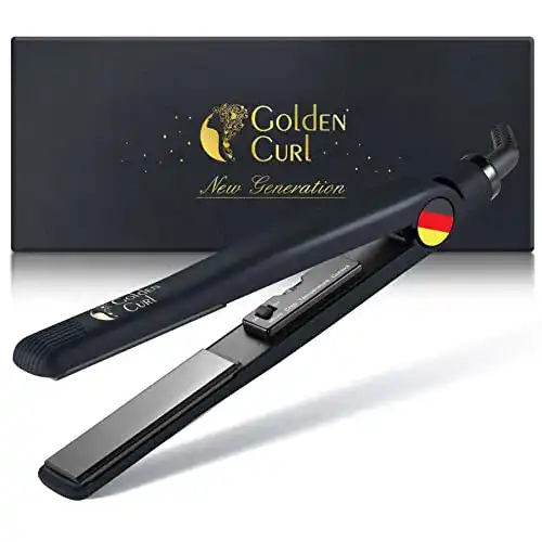 Dampfglätteisen Golden Curl Glätteisen Locken und Glätten