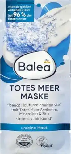 Totes-Meer-Maske Balea Totes Meer Maske 10er Packung