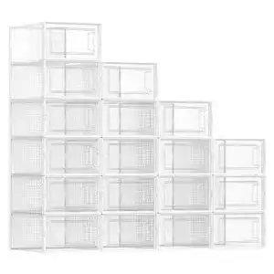 Schuhbox SONGMICS, 18er Set, Aufbewahrungsboxen