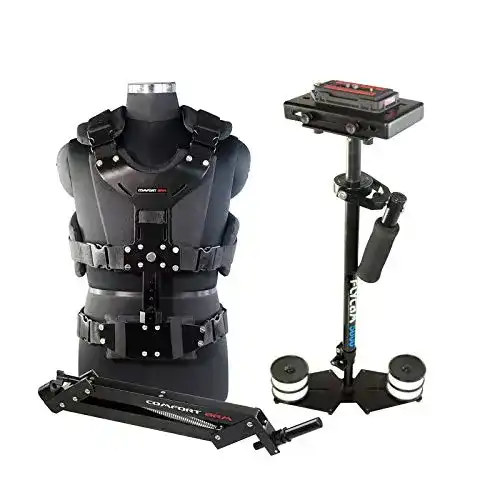 Gimbal (DSLR) FLYCAM 5000 Videokamerastabilisator, Komfortarm