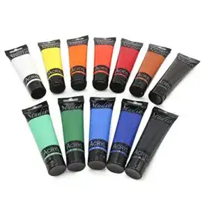Acrylfarben Magi Studio-Acryl Farbset 12 x 100 ml Tube