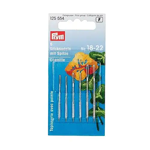 Sticknadel Prym, mit Sp. ST 18-22 silberfarbig/goldfarbig