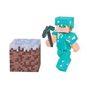 Minecraft-Figuren Minecraft 16478 Alex mit Diamantausrüstung