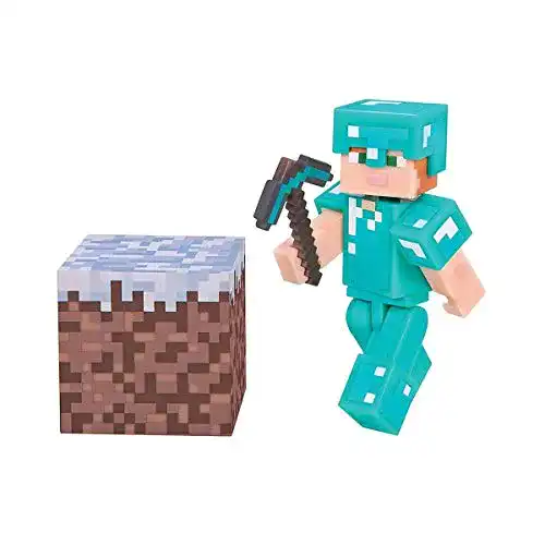 Minecraft-Figuren Minecraft 16478 Alex mit Diamantausrüstung