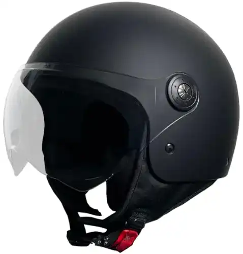 Rallox-Helm RALLOX Helmets Jethelm Helm Motorradhelm