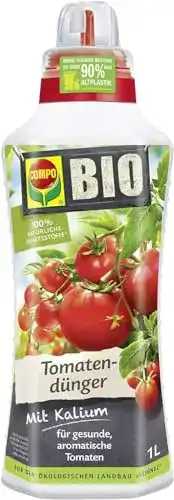 Tomatendünger Compo BIO für alle Tomatenpflanzen, Natürlich 1 L