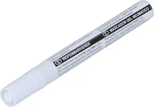 Reifenmarker hr-imotion Markierungs-Stift, weiß, wasserfest