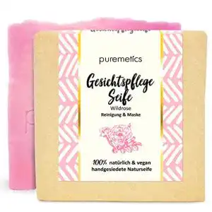 Gesichtsseife Puremetics Zero Waste “Wildrose”
