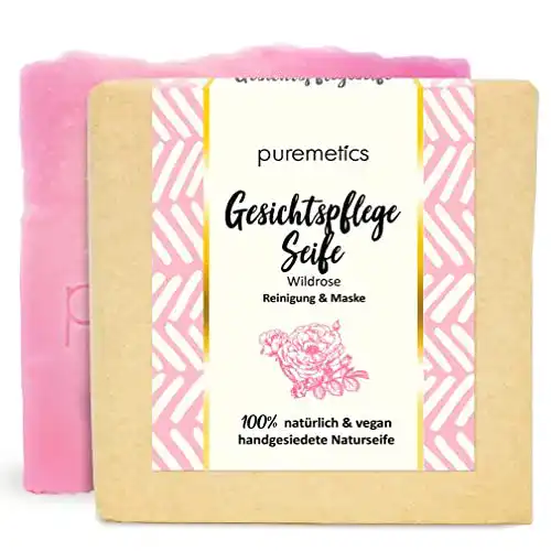 Gesichtsseife Puremetics Zero Waste “Wildrose”