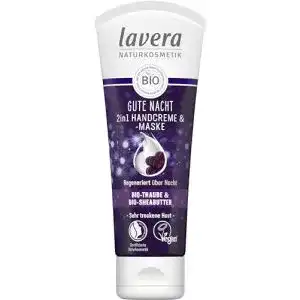 Lavera-Handcreme lavera Gute Nacht 2in1 Handcreme & -maske