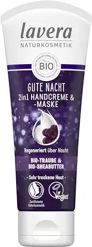 Lavera-Handcreme lavera Gute Nacht 2in1 Handcreme & -maske