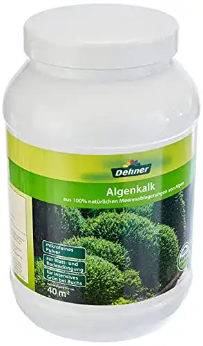 Die beste Algenkalk Dehner zur Blatt- und Bodendünung, 2 kg, für ca. 40 qm 2026 Test Bestseller Algenkalk Dehner zur Blatt- und Bodendünung, 2 kg, für ca. 40 qm