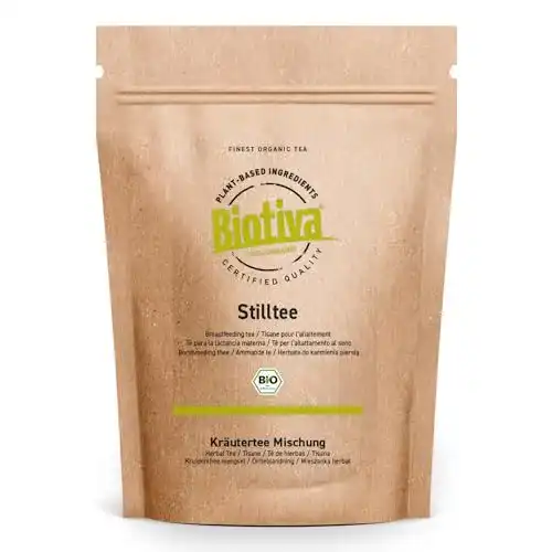 Stilltee Lilabu Biotiva Bio 100g, 100% Bio-Zutaten, ohne Zusätze