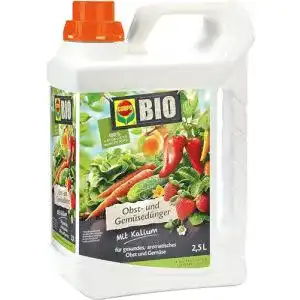 Bio-Dünger flüssig Compo BIO Obst- und Gemüsedünger, 2,5 L