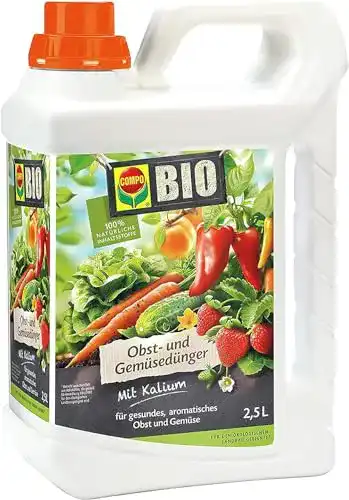 Bio-Dünger flüssig Compo BIO Obst- und Gemüsedünger, 2,5 L